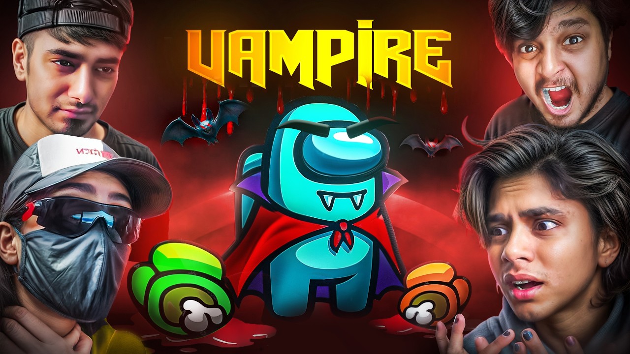 AMONG US VAMPIRE vs MY FRIENDS | FT. @SR PAY