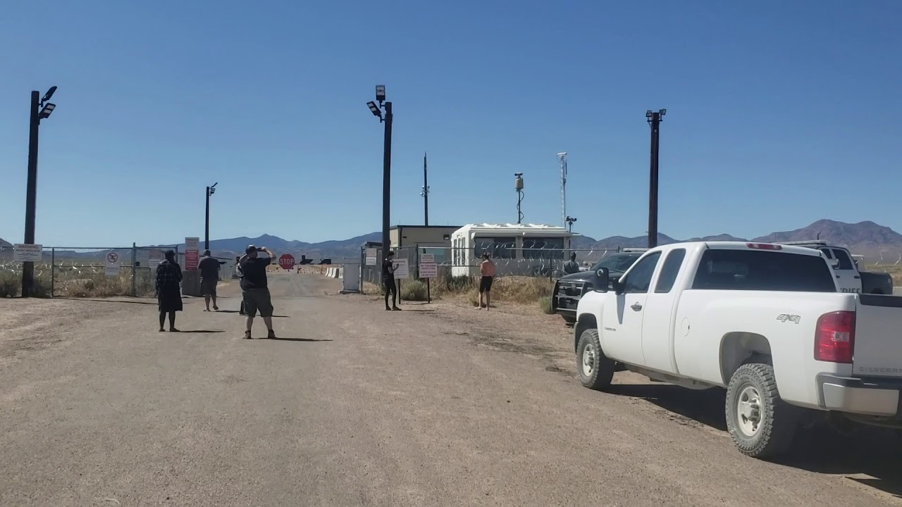 Area 51 Main Gate.
