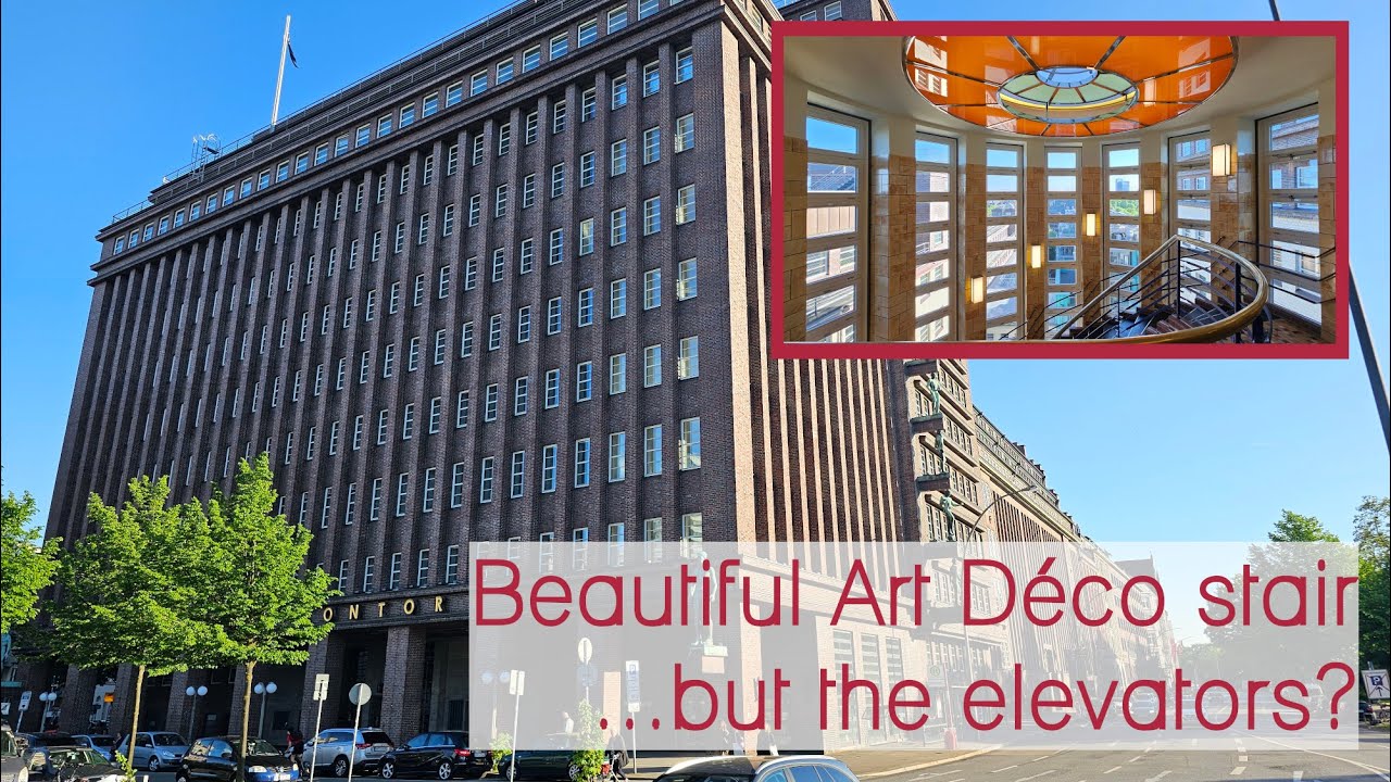 Art déco tour! Brahms-Kontor in Hamburg, Germany