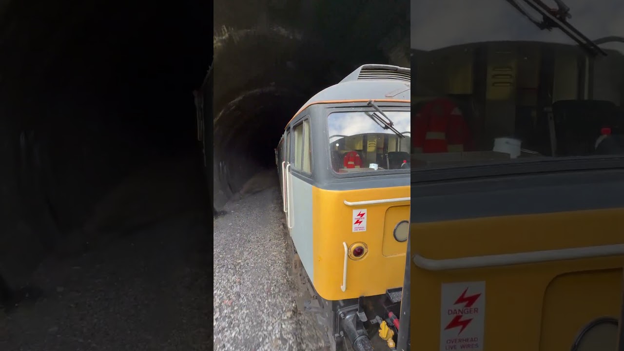47376 Full Power Through Greet Tunnel (04.09.2025) #class47 #GWSR #trainspotting