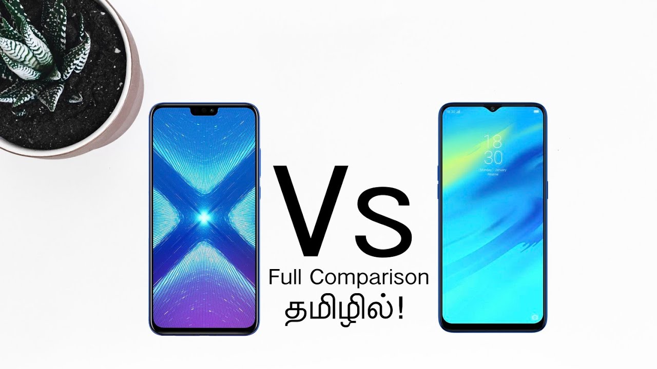 Honor 8x Vs Realme 2 Pro Full in-depth Comparison in Tamil!