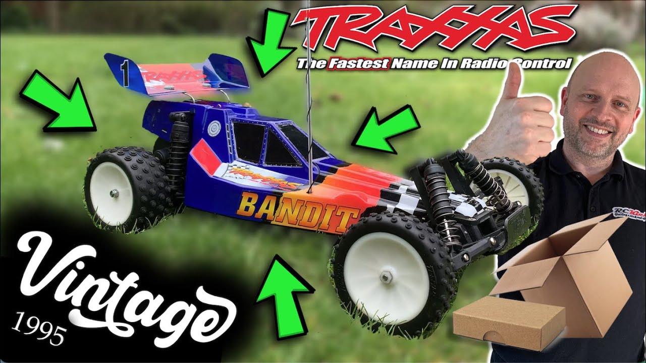 Насколько хороши старые Traxxas RC? Traxxas Bandit 1995 года