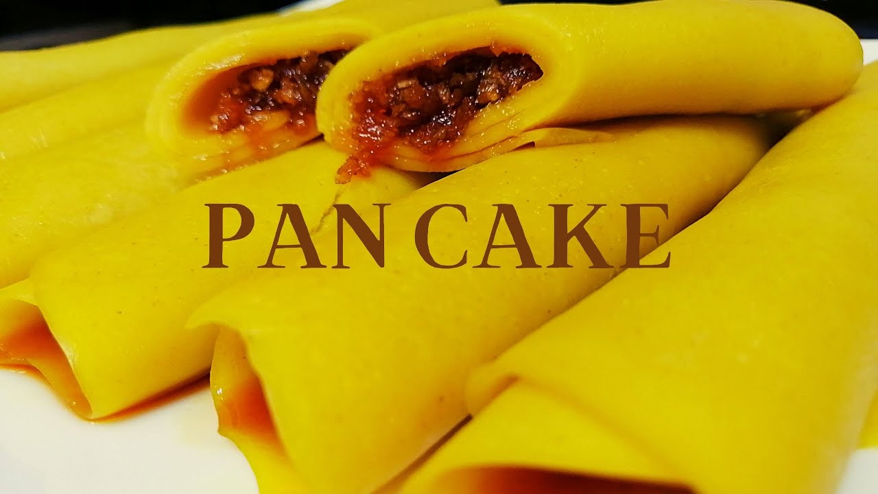 How to Make Pancakes | Sri Lankan Pan Cake | Sweet Coconut Rolls