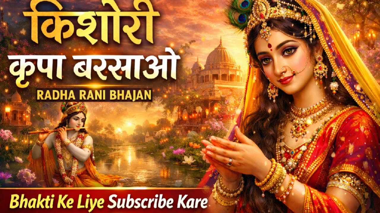 Radha Rani Bhajan | Kishori Kripa Barsao | Peaceful Krishna Devotional Song for Meditation