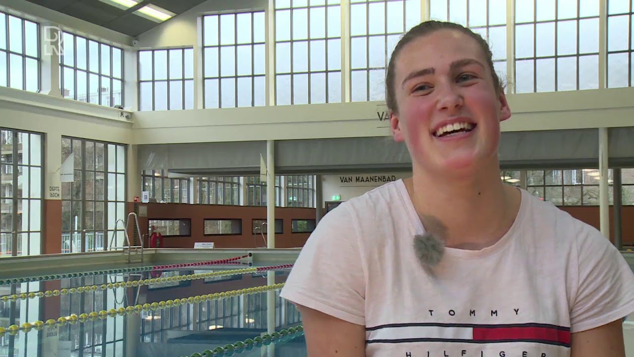 2020 wordt een spannend jaar voor het Rotterdamse waterpolo-talent Anne de Kleer