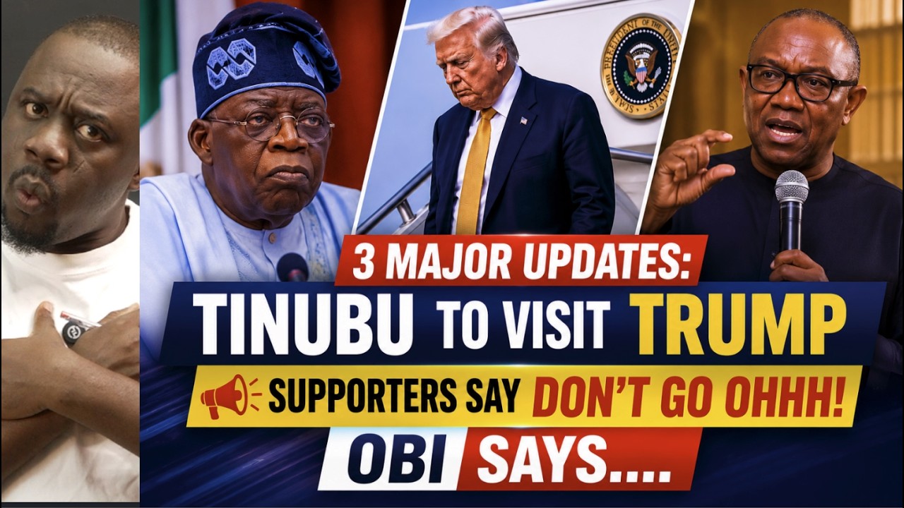3 Major Updates Today: Nigerians Warn Tinubu Not to Visit Trump? | Obi Makes Fresh Demand to INEC...