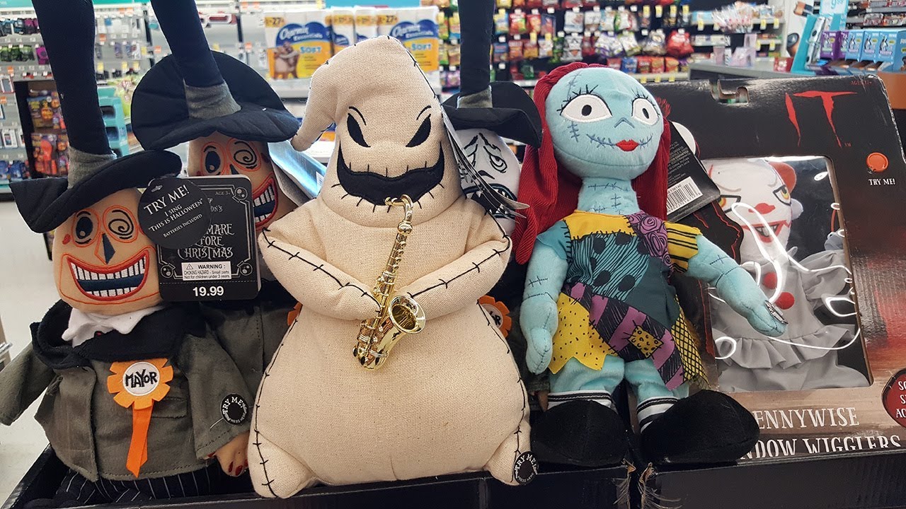 Украшения на Хэллоуин и анимированные плюшевые игрушки Walgreens «Кошмар перед Рождеством»
