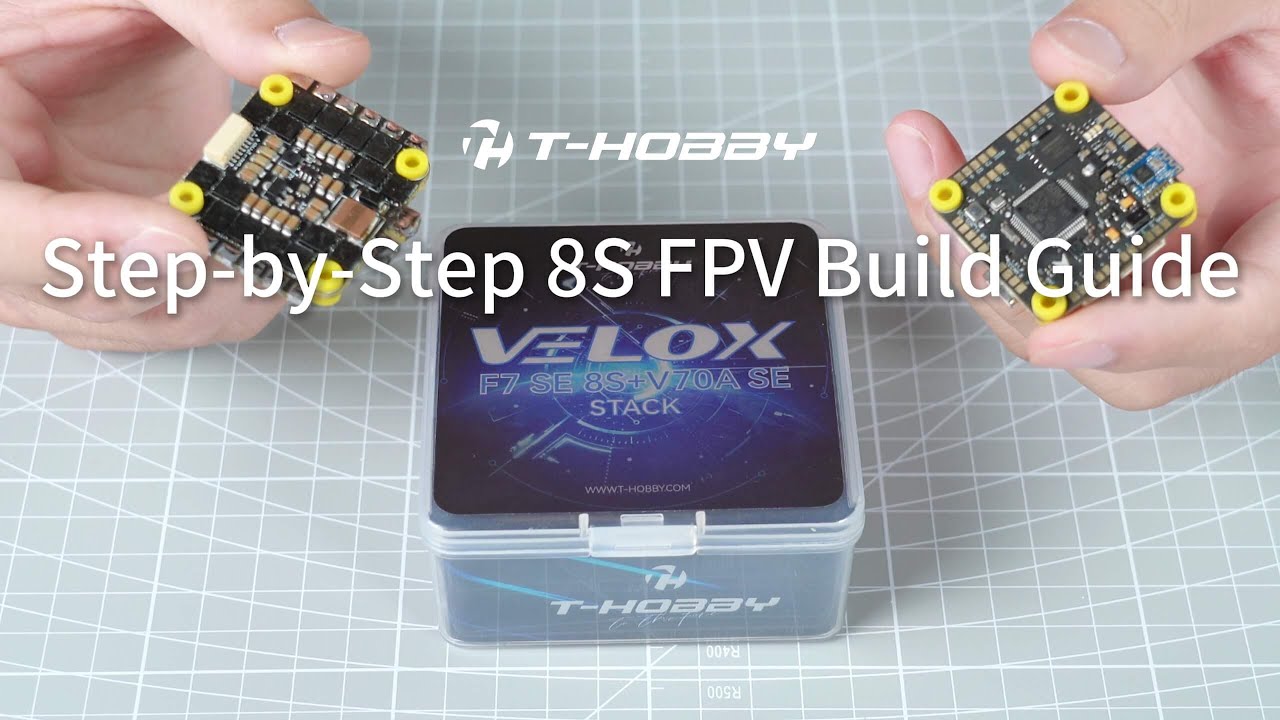 VELOX F7 SE 8S + V70A SE 8S FPV Stack Build | Step-by-Step 8S Freestyle Drone Tutorial