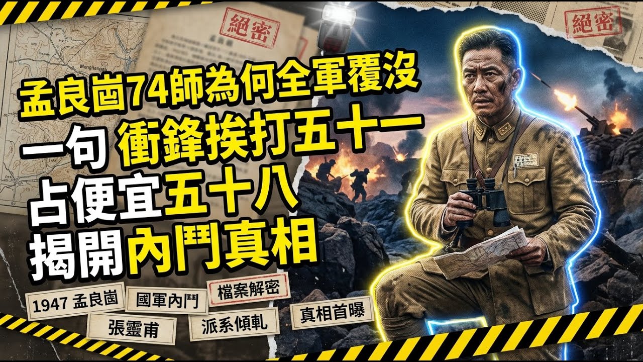 孟良崮74師為何全軍覆沒？一句「衝鋒挨打五十一，占便宜五十八」揭開內鬥真相