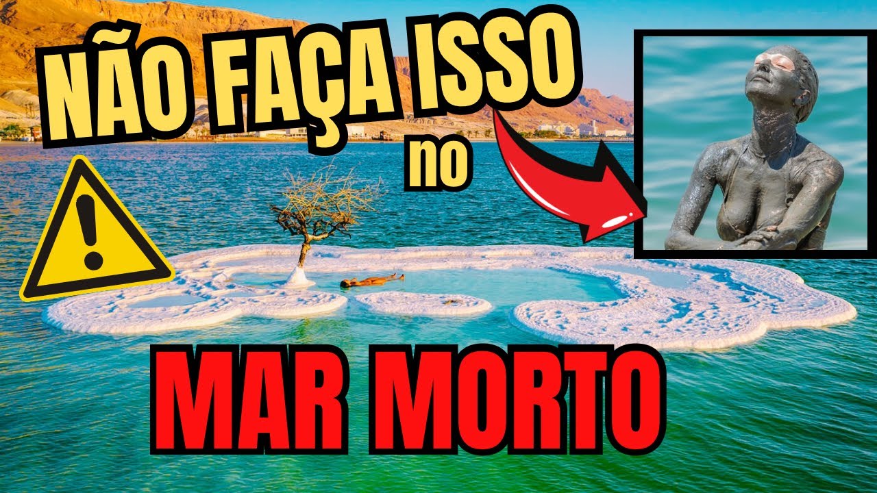 Tudo o que você PRECISA saber antes de entrar no Mar Morto