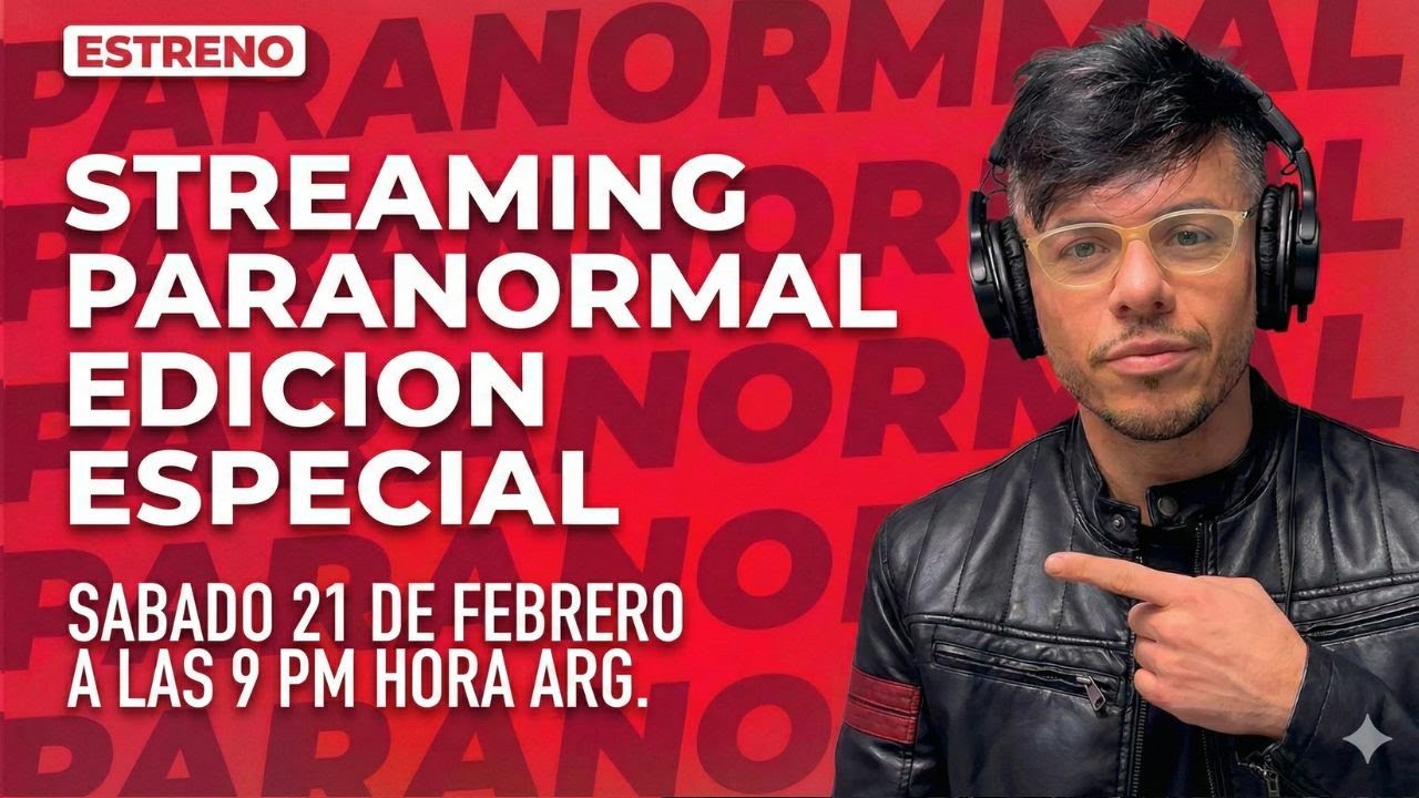 🔴 EN VIVO: Streaming Paranormal - EDICION ESPECIAL SÁBADO 21 HS 👻