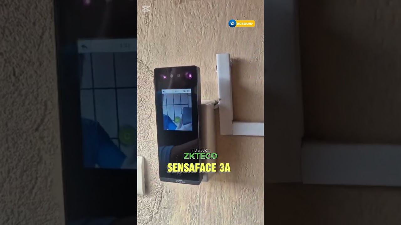 SENSEFACE 3A BIOMETRICO ZKTECO DE HUELLA Y FACIAL
