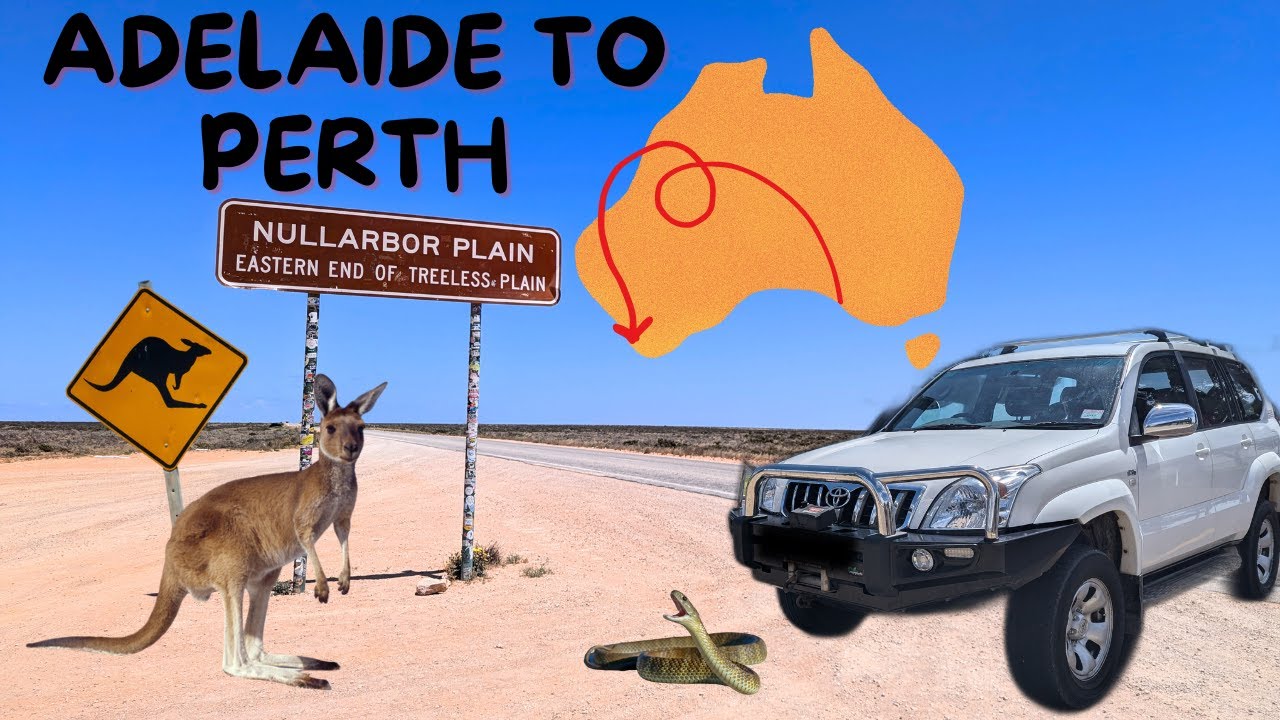 4000km Drive Across Australia - Adelaide to Perth