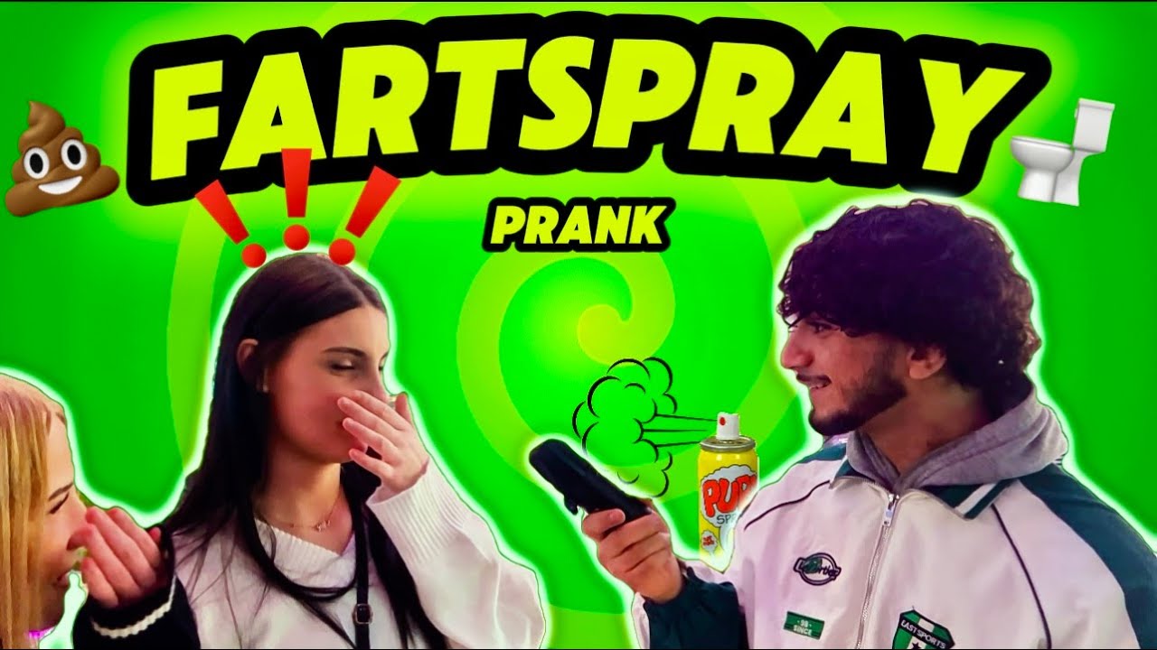 FURZSPRAY AUF MIKROFON🤮| PRANK
