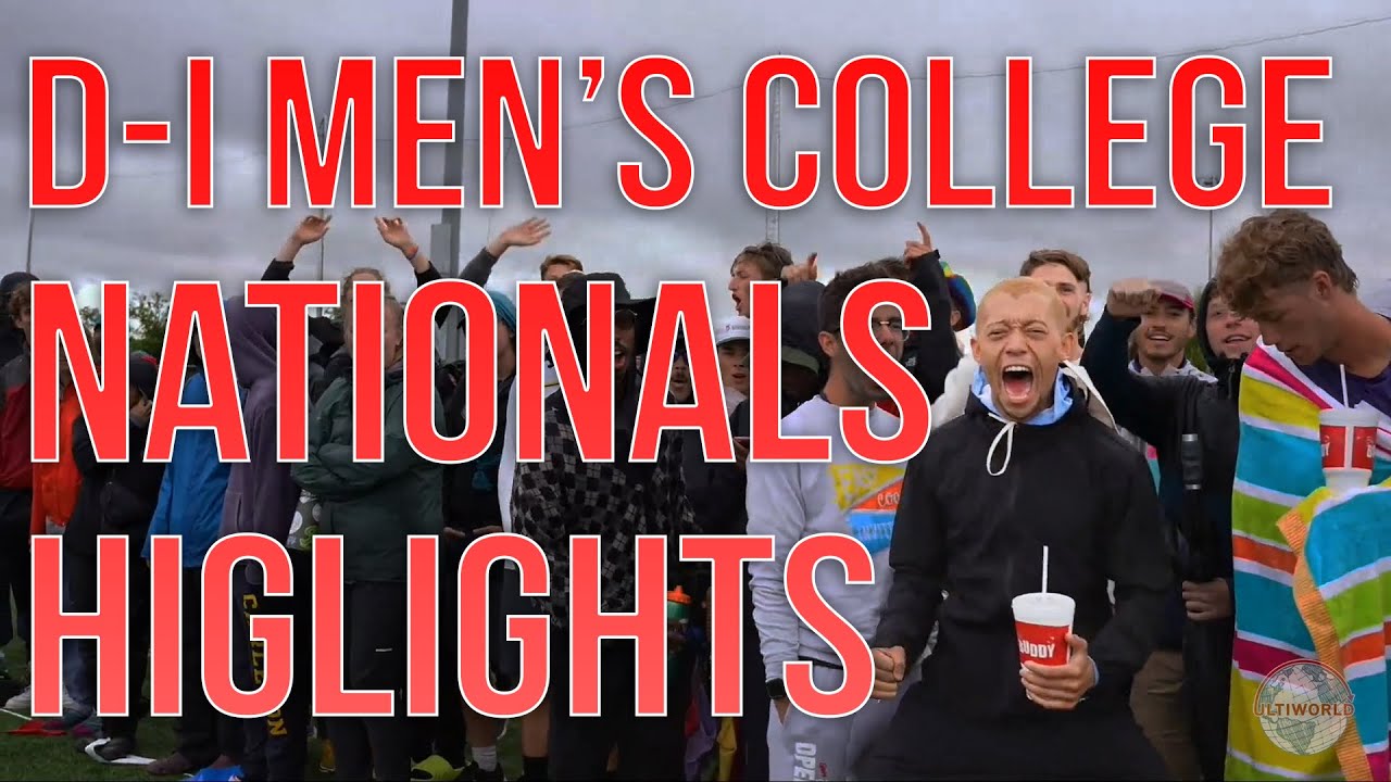 Men's Division 2024 D-I College Nationals Ultimate Frisbee Highlights