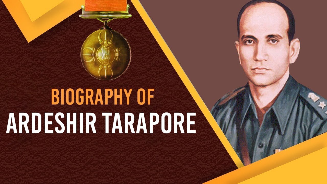 Biography of Ardeshir Tarapore, Destroyed 60 enemy tanks in the Battle of Chawinda #ParamVirChakra