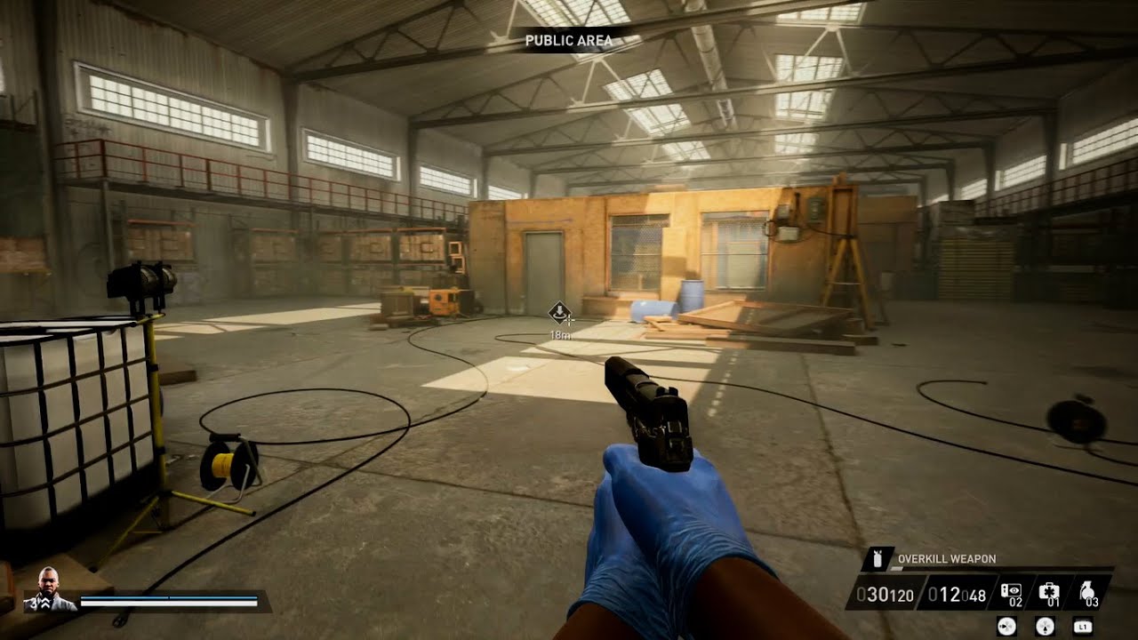 Combat Training Area - gameplay - Payday 3