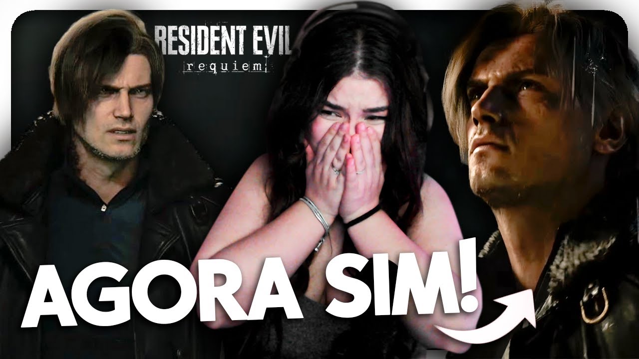 FINALMENTE! LEON EM RESIDENT EVIL REQUIEM! | REACT DO TRAILER