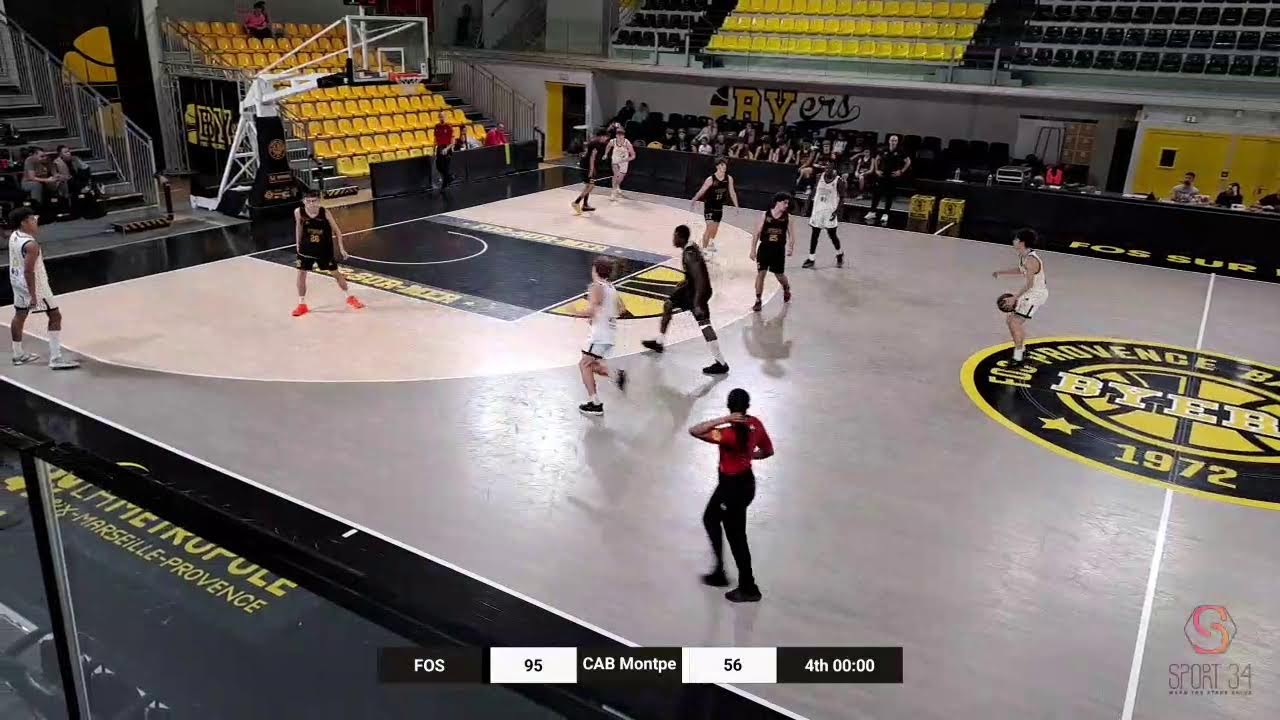 #basket U18ELITE FOS SUR MER VS CAB MONPELLIER