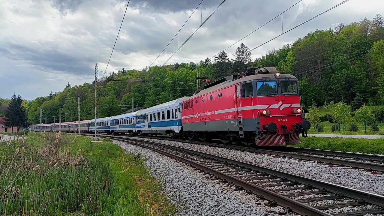 Trains in Slovenia, April 2024 part 1 // Vlakovi u Sloveniji Travanj 2024 1.dio