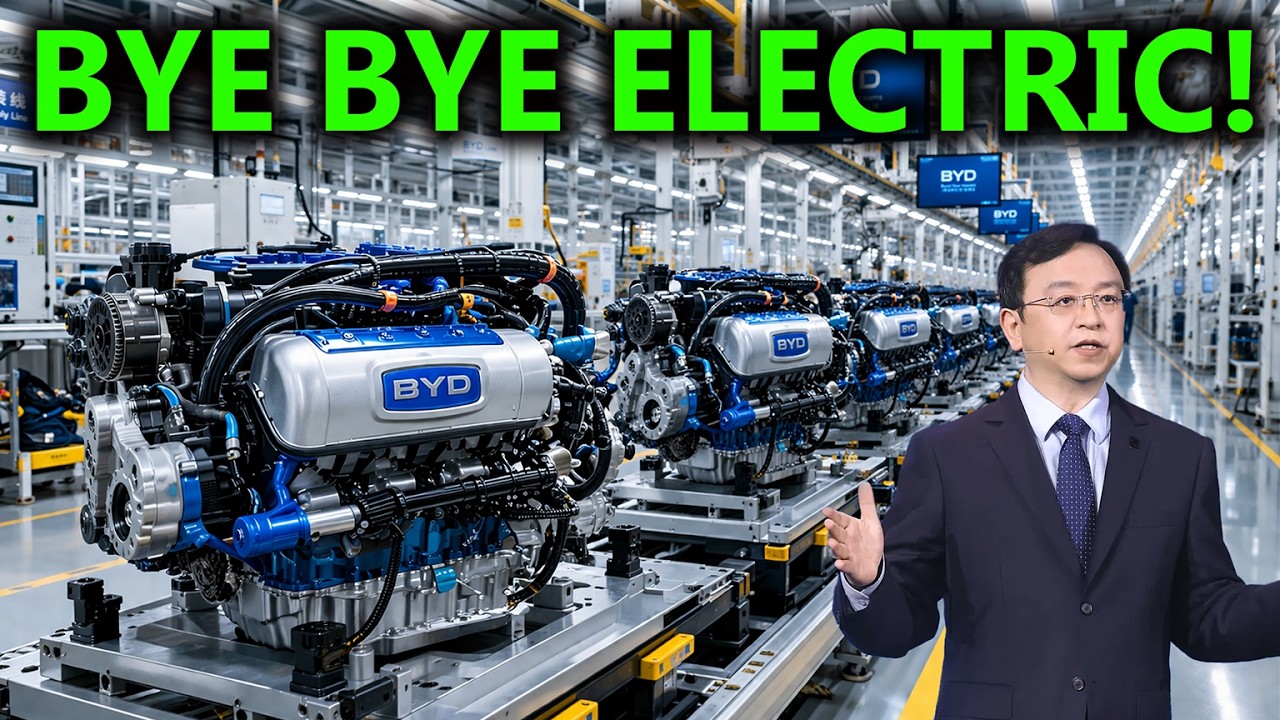 Новый гибридный двигатель BYD шокировал Toyota, Tata и Tesla &ndash; индустрия электромобилей вот-вот и...