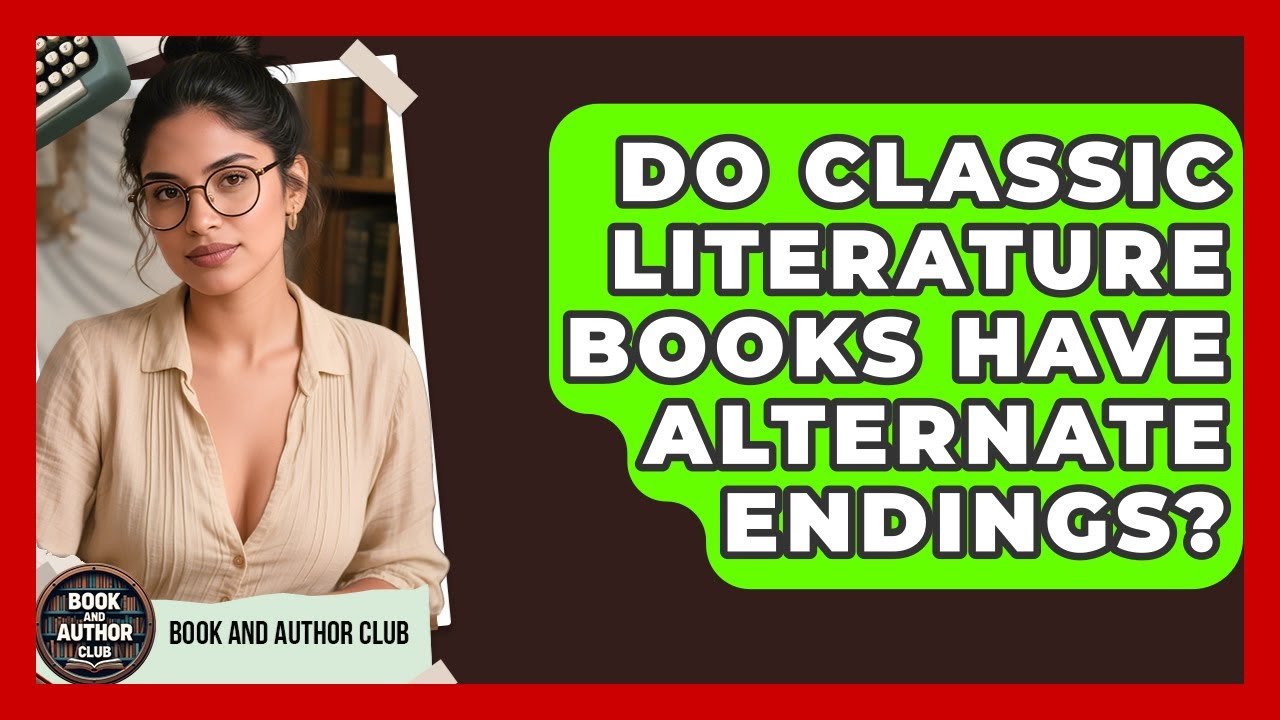 Do Classic Literature Books Have Alternate Endings? - Book and Author Club