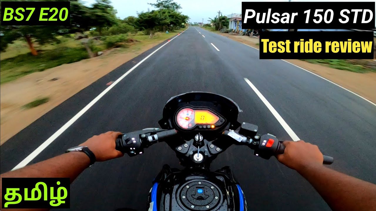 Bajaj Pulsar 150 std BS7 2023|Test ride review|powera irukke💥|without vibration 110km speed| tamil.