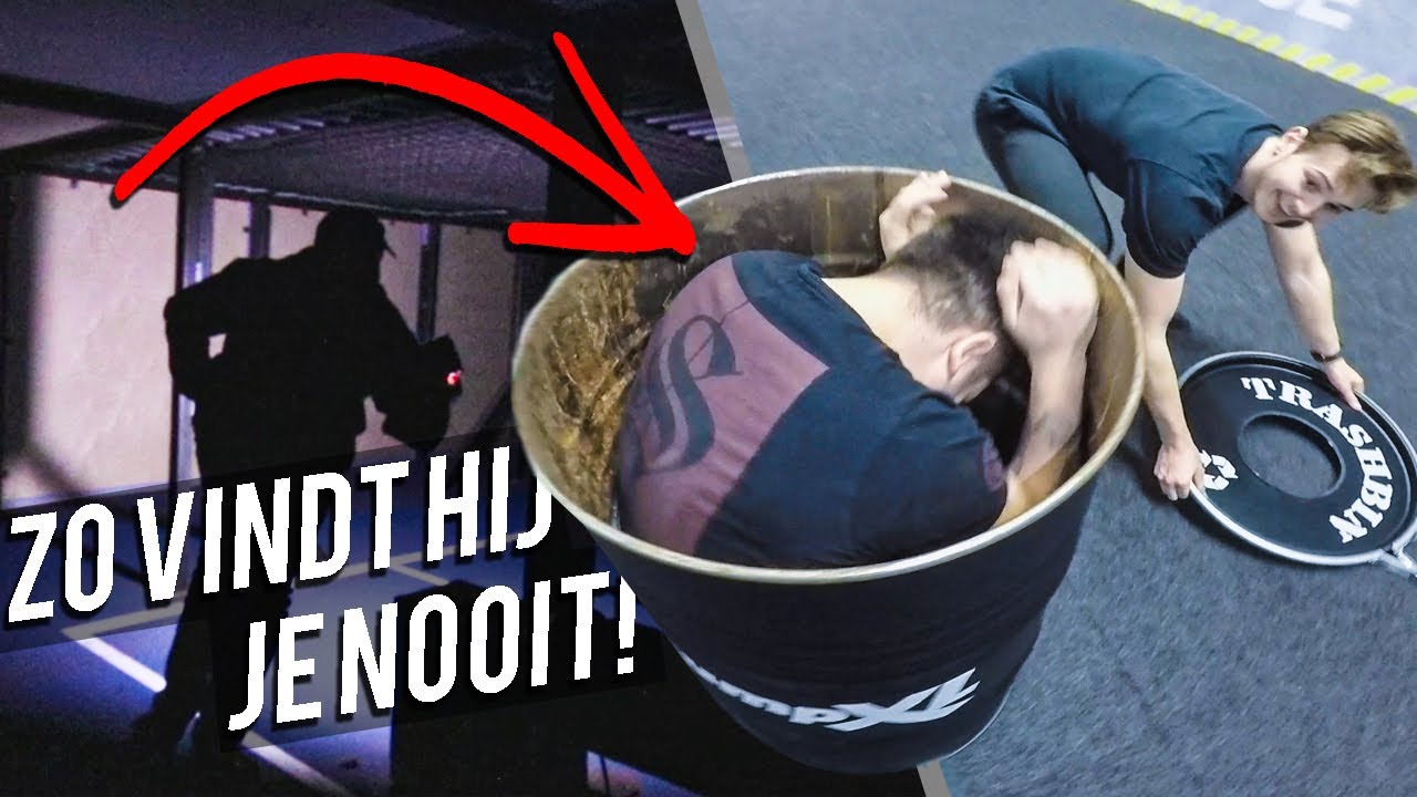 VERSTOPPEN in TRAMPOLINE PARK! | HIDE & SEEKRZ #3