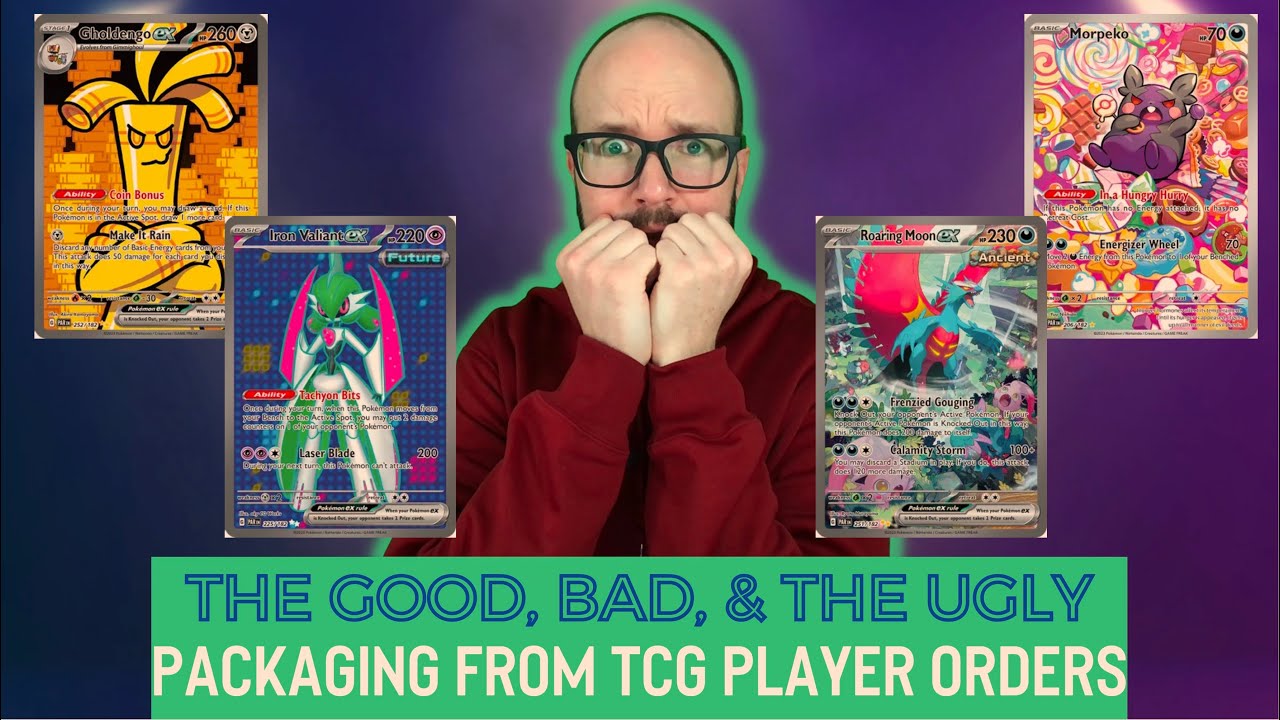 Reviewing Seller Packaging for Pokemon Cards From TCG Player