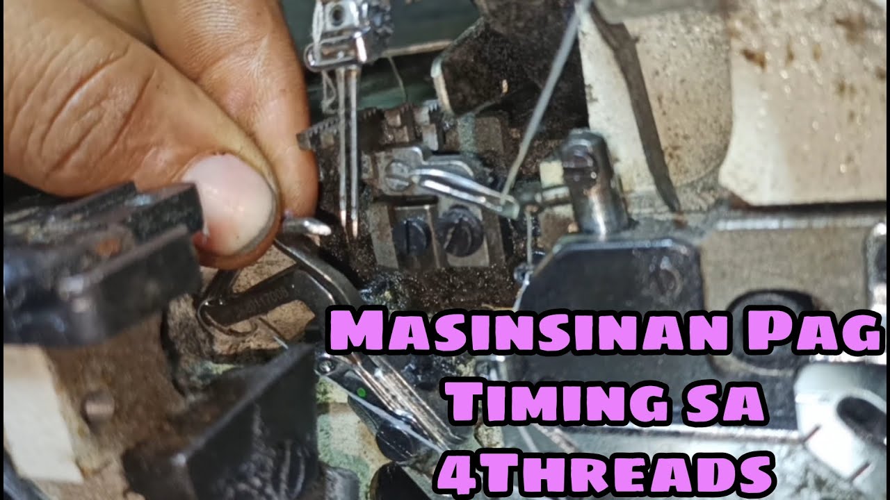 Masinsinan Pag Timing ng 4Threads | Edging Machine|