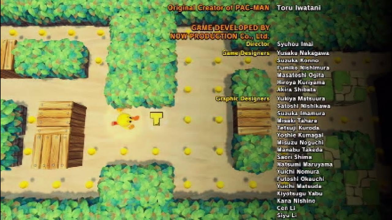 Pac-Man World Re-Pac (PS5) Credits (All Letters)
