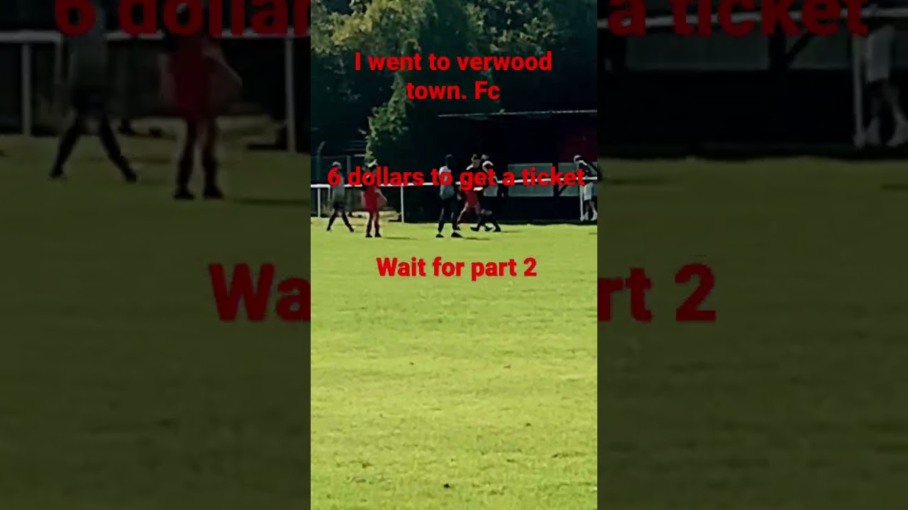 I went to Verwood Fc to watch them play #shorts