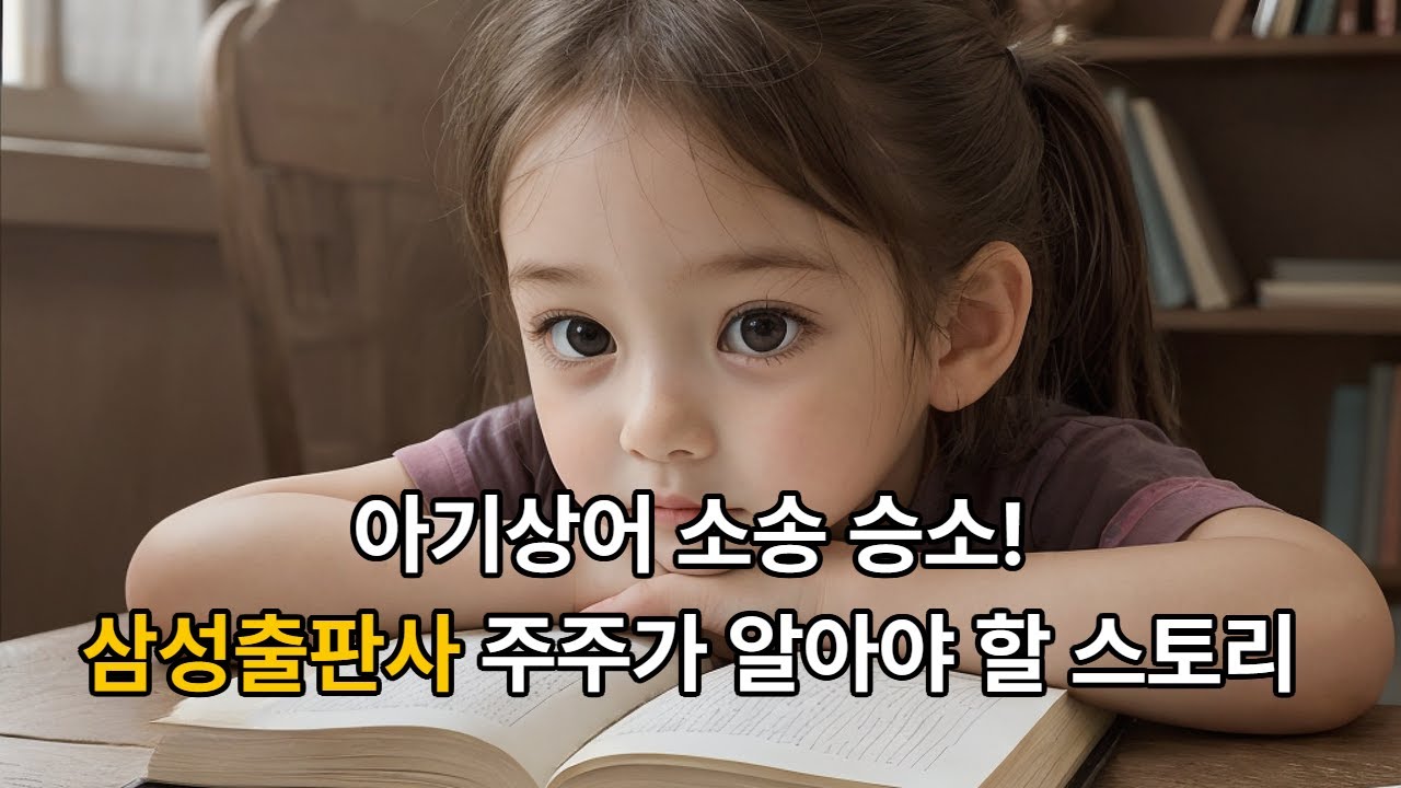 [삼성출판사] 아기상어 소송 끝! 기존 주주가 알아야 할 스토리 정리! #삼성출판사 #저출산관련주 #지주사 #기업공개 #디지털교육