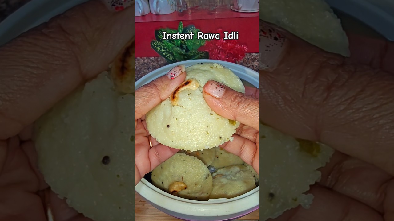 Instent Rawa Idli| 5 मिनट में झटपट रवा इडली बनाने का सबसे आसान तरीका| 