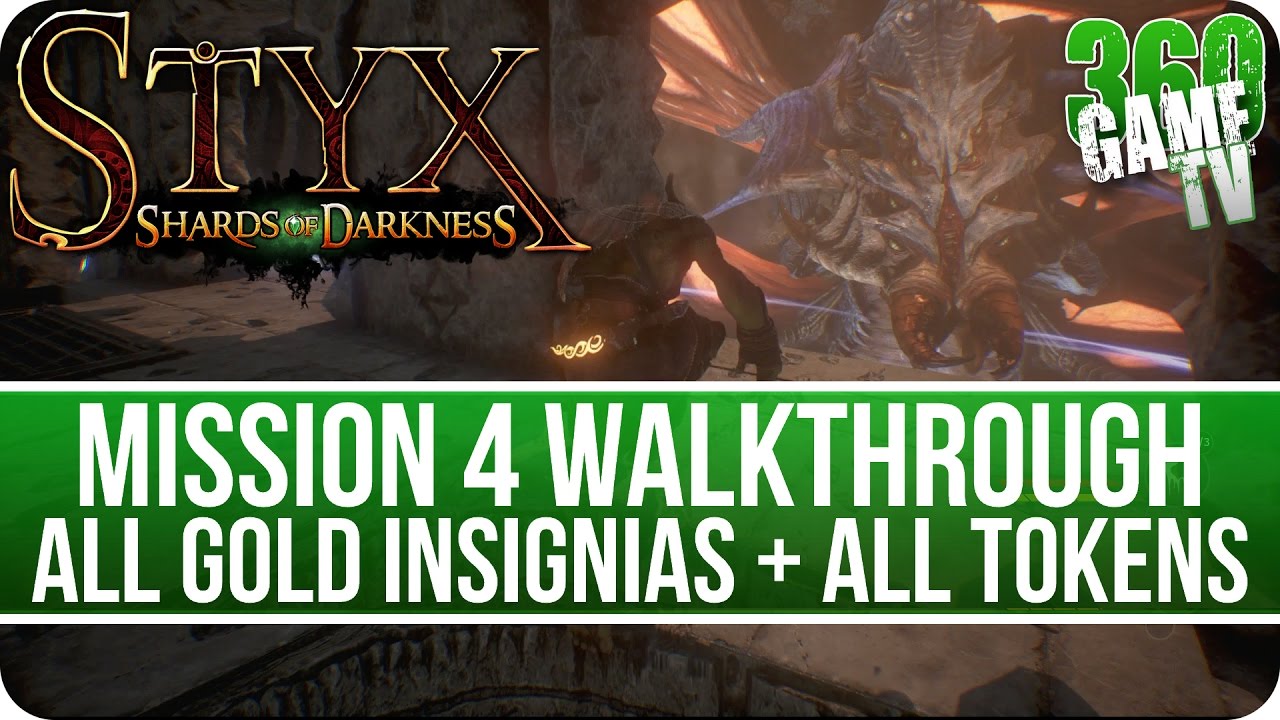 Styx Shards of Darkness Mission 4 Walkthrough (All Gold Insignias, Secondary Objectives, Tokens)