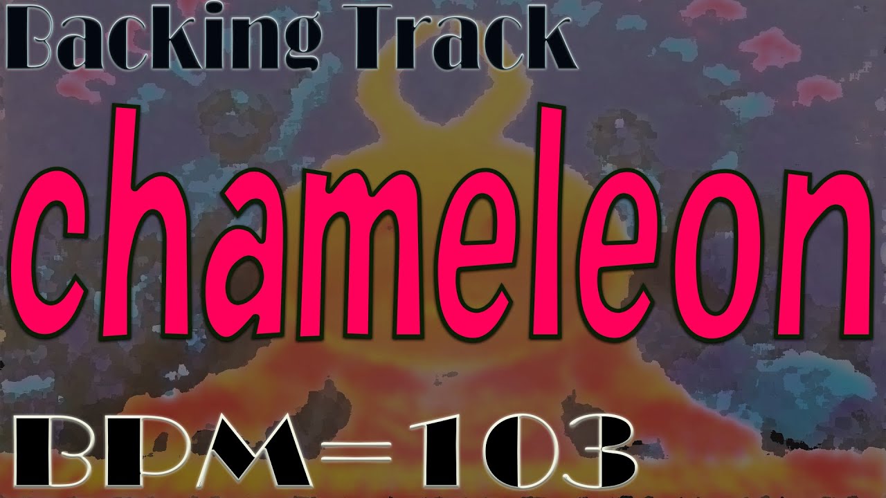 【Chameleon】backing track bpm103 (from 'Real Book') w/Score