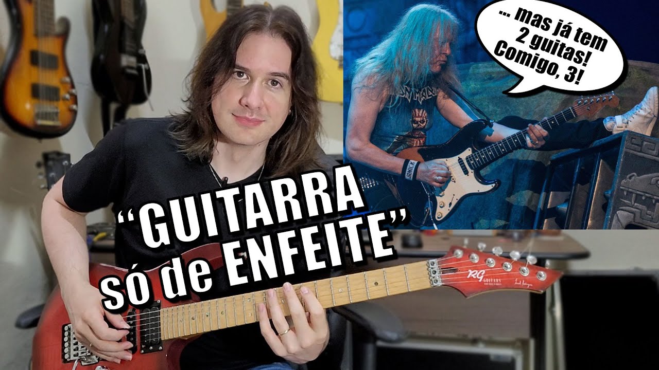 JANICK GERS (IRON MAIDEN) é um bom GUITARRISTA??