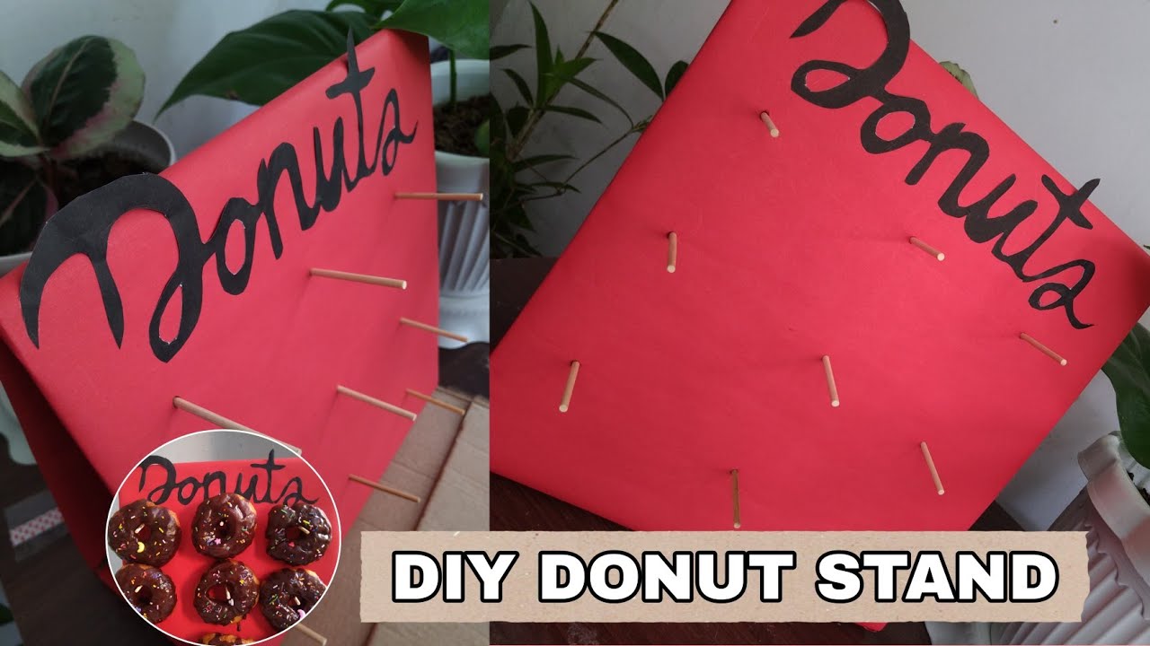 DIY DONUT STAND | HOW TO MAKE DIY DONUT STAND | DESSA S.