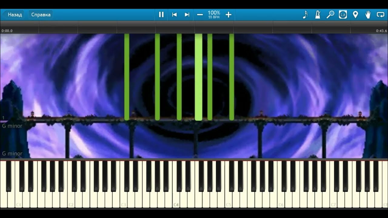 MK 3 - The Balcony & The Pit & The Layer (piano tutorial + music sheets + midi)