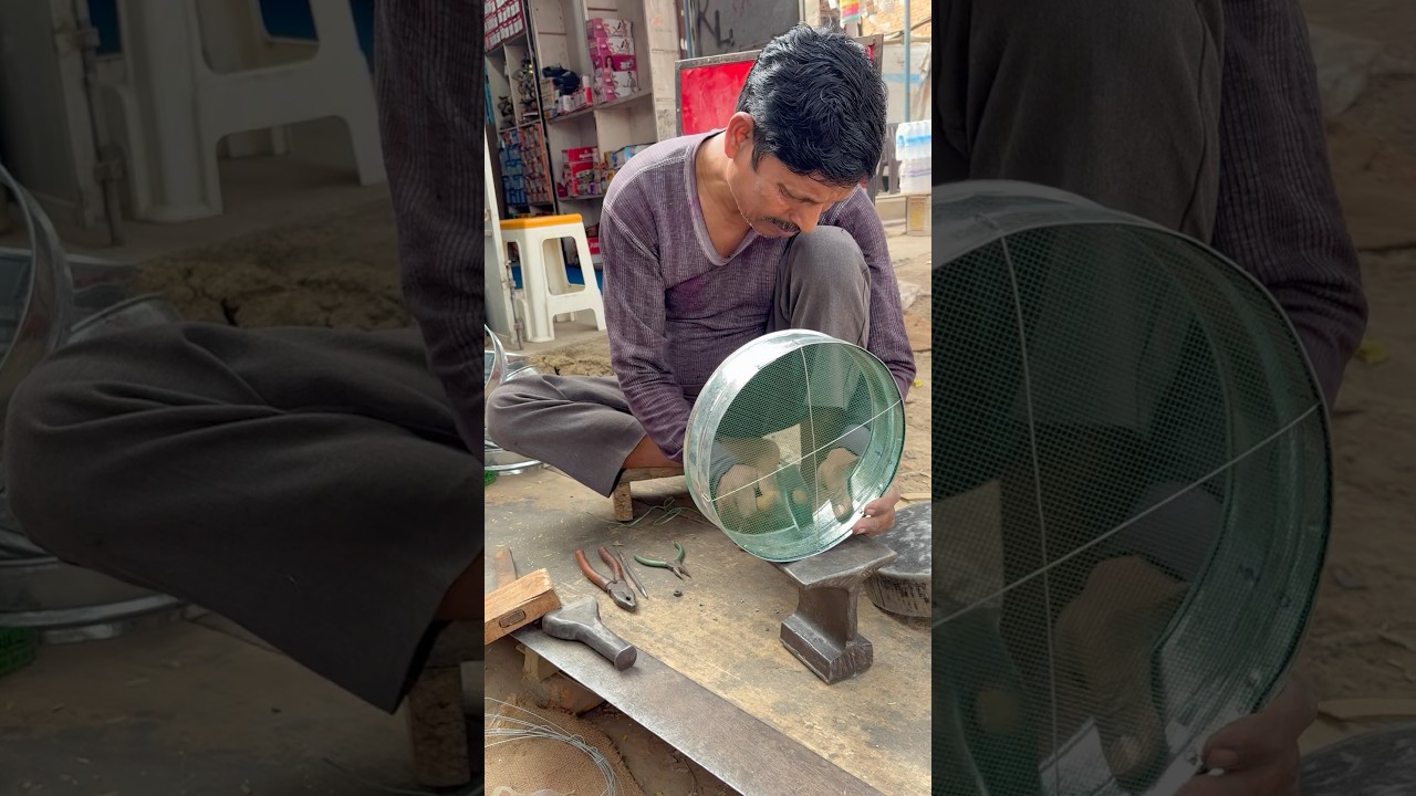 India How To Make Stillness Steel Saives #shorts