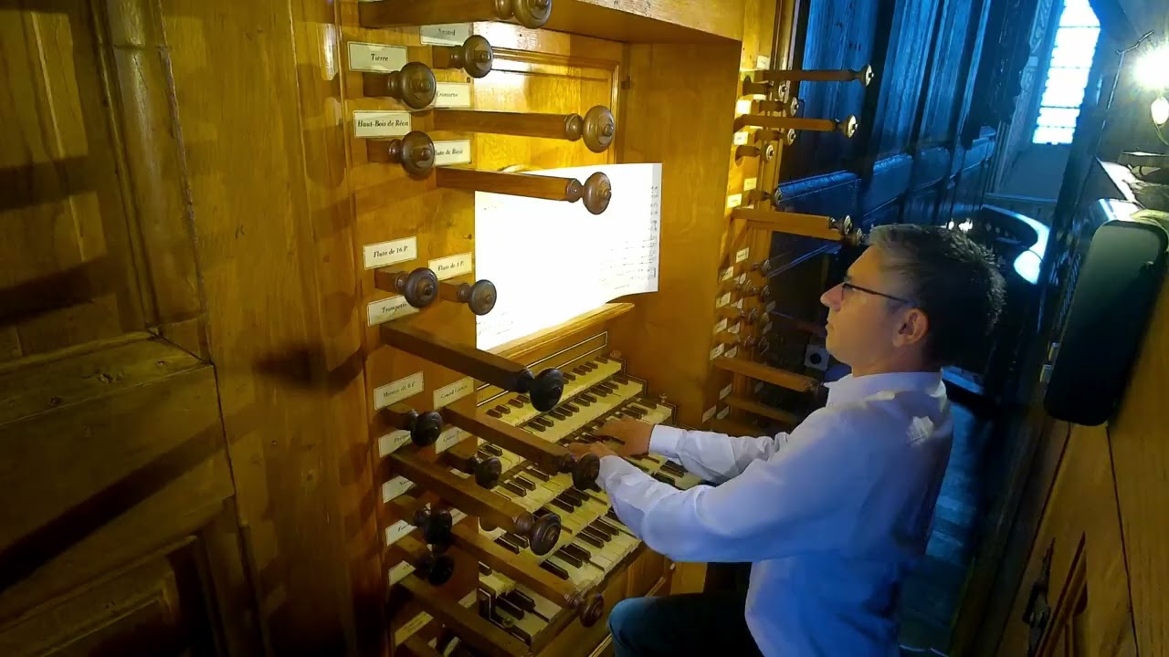 Jacques BOYVIN - Grand Dialogue à 4 chœurs (Second Livre d’Orgue)