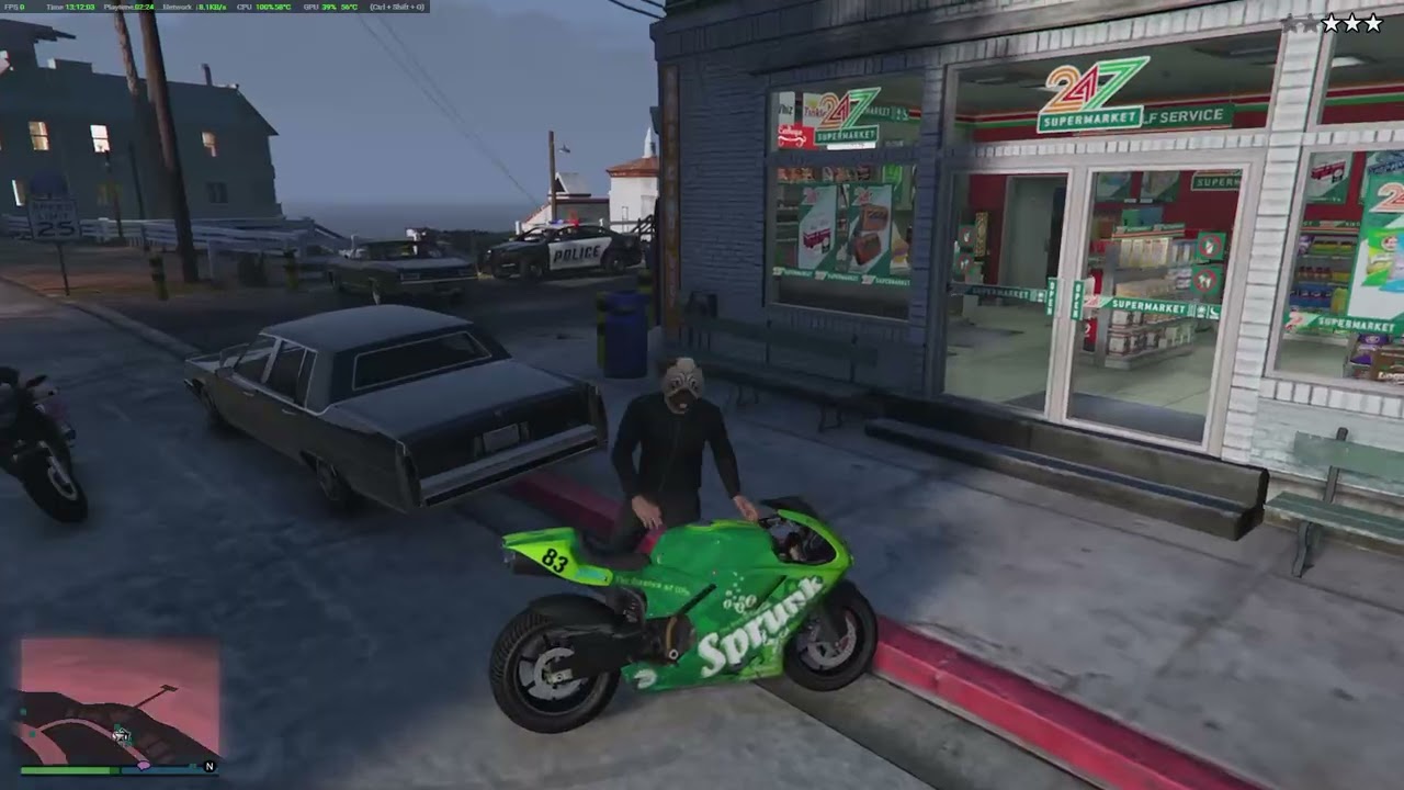 noviny : novy gta5 gangstři utekly policii !!! (joke)