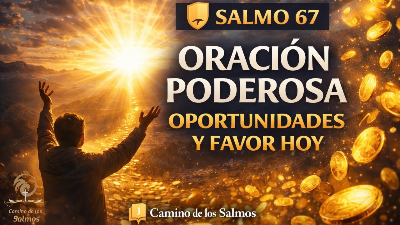 💰 SALMO 67 — Oración Poderosa Para OPORTUNIDADES Y FAVOR HOY | Camino de los Salmos