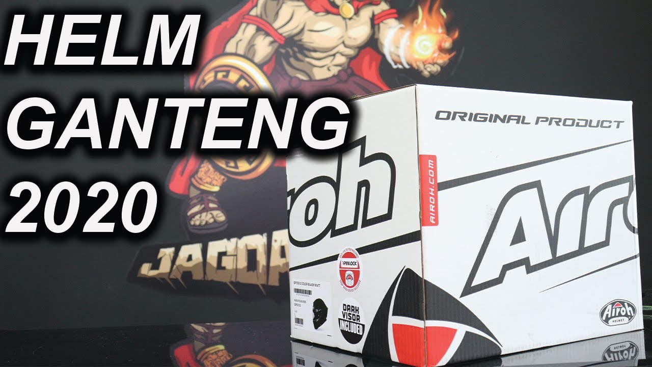 UNBOXING : AIROH GP 550 S | Ganteng pol helmnya !