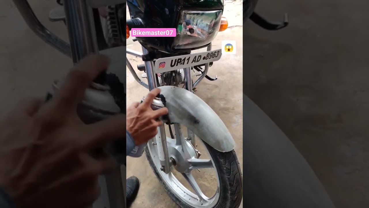paint splendor at home😮🏍️💫😊 #splendor #splendormodified #paint #shorts #reels#viral  #bikemaster07