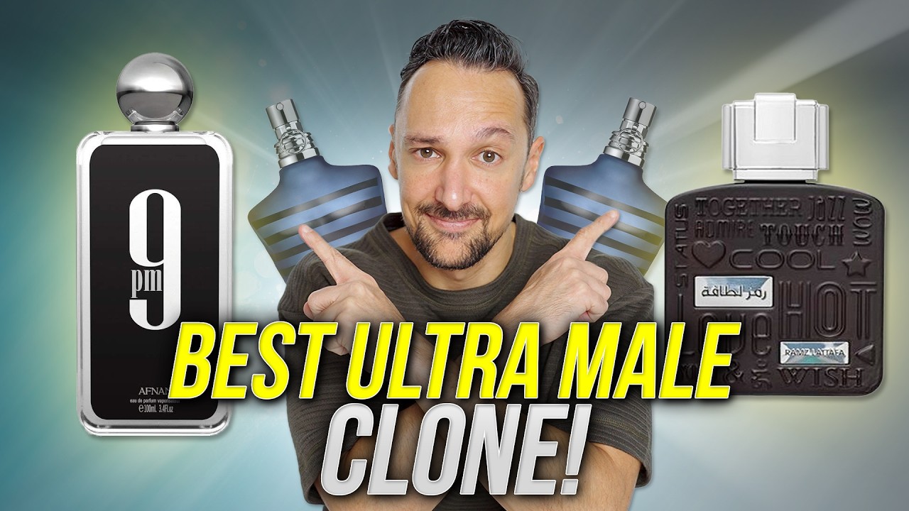 BEST ULTRA MALE CLONE: AFNAN 9PM VS LATTAFA RAMZ SILVER! TOP JEAN PAUL GAULTIER ULTRA MALE CLONES 👌