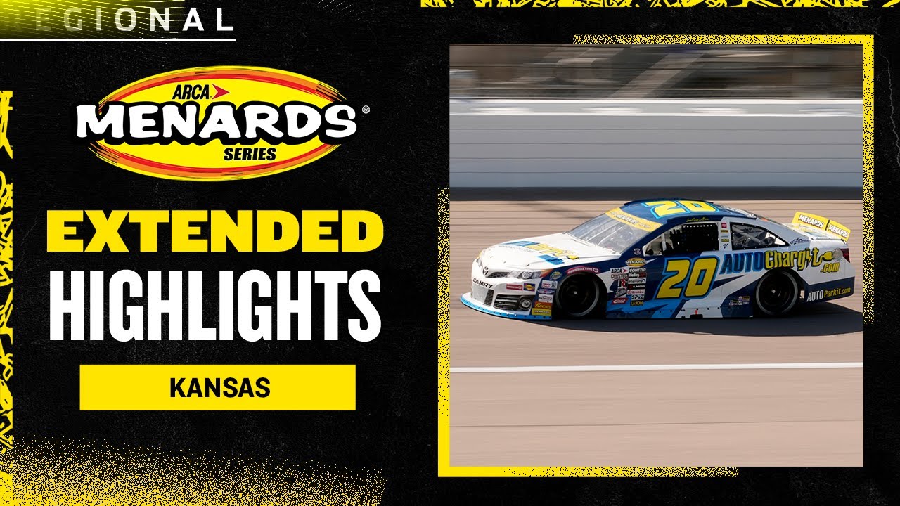 ARCA Menards Series Official Highlights: Tide 150 from Kansas Speedway