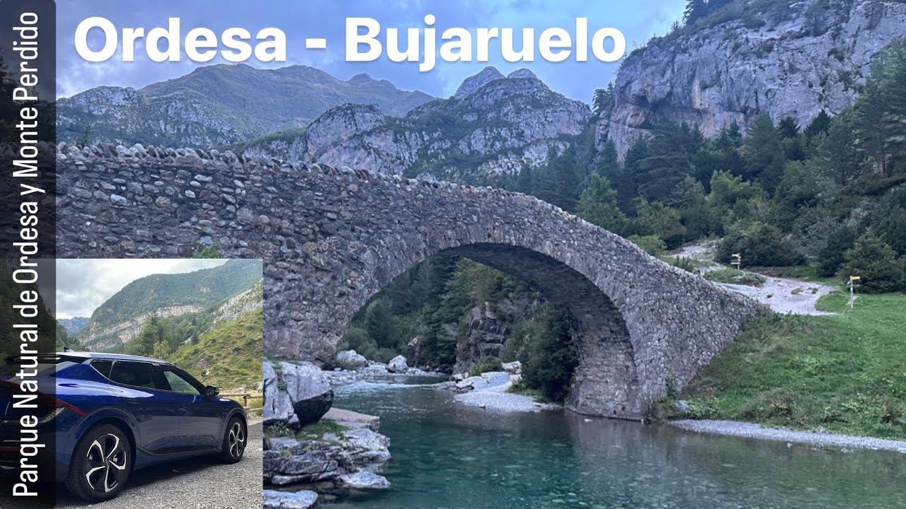 Ruta de Torla-Ordesa a Bujaruelo con Kia EV6 GT Line Long Range 2023 | Huesca | Pirineos