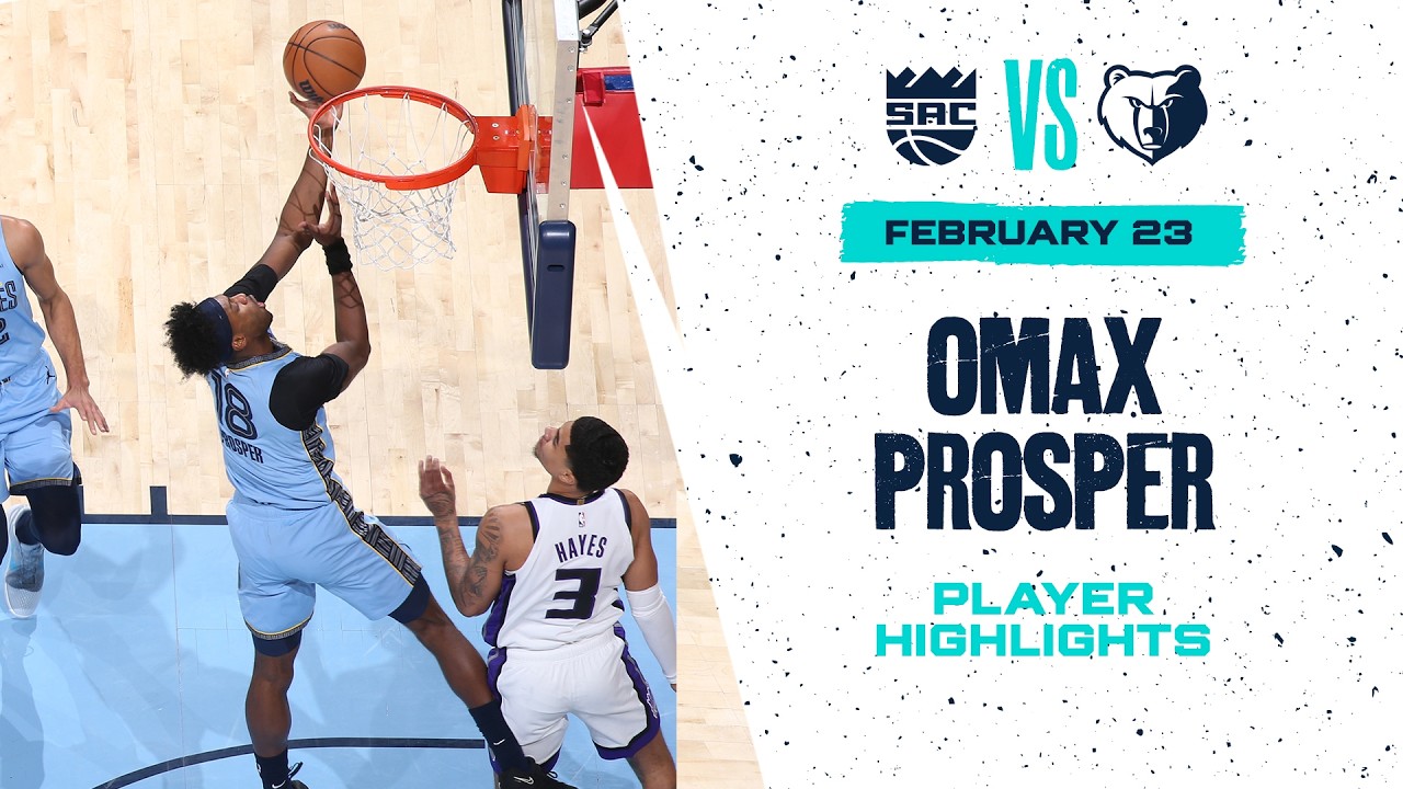 OMax Prosper Highlights vs. Sacramento Kings (2/23/26)