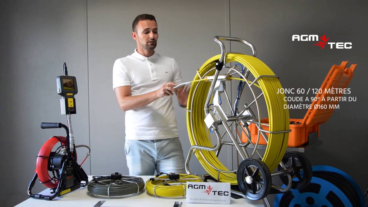 Bien choisir sa caméra de canalisation - Le jonc vidéo